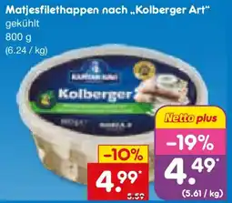 Netto Marken-Discount Matjesfilethappen nach „Kolberger Art" Angebot