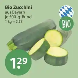 V Markt Bio Zucchini Angebot