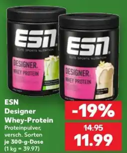 Kaufland ESN Designer Whey-Protein Angebot