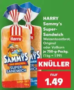 Kaufland HARRY Sammy's Super-Sandwich Angebot
