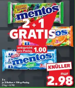 Kaufland mentos Angebot