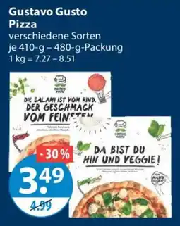 V Markt Gustavo Gusto Pizza Angebot