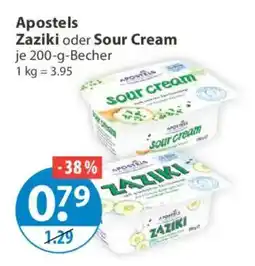 V Markt Apostels Zaziki oder Sour Cream Angebot