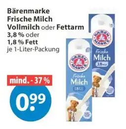 V Markt Bärenmarke Frische Milch Angebot