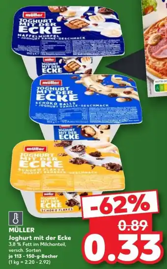 MÜLLER Joghurt mit der Ecke