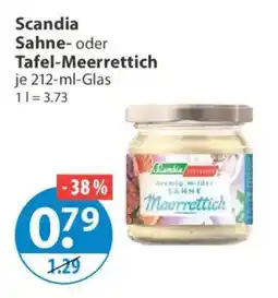 V Markt Scandia Sahne- oder Tafel-Meerrettich Angebot