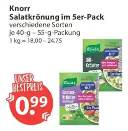 V Markt Knorr Salatkrönung Angebot