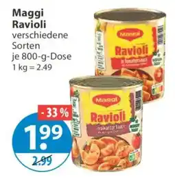 V Markt Maggi Ravioli Angebot