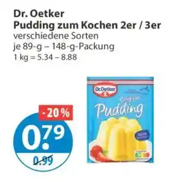 V Markt Dr. Oetker Pudding zum Kochen Angebot
