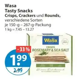 V Markt Wasa Crisps, Crackers und Rounds Angebot