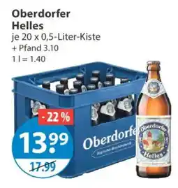 V Markt Oberdorfer Helles Angebot