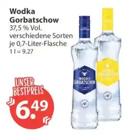 V Markt Wodka Gorbatschow Angebot