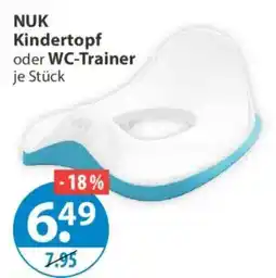 V Markt NUK Kindertopf oder WC-Trainer Angebot