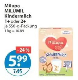 V Markt Milupa MILUMIL Kindermilch Angebot