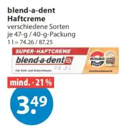 V Markt blend-a-dent Haftcreme Angebot