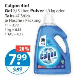 V Markt Calgon 4in1 Gel Angebot