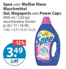 V Markt Spee Waschmittel Angebot