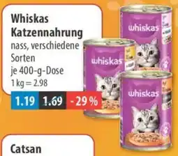 V Markt Whiskas Katzennahrung Angebot