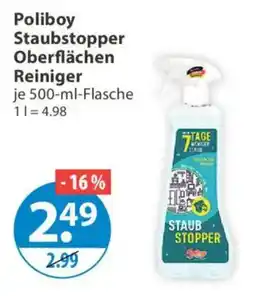 V Markt Poliboy Staubstopper Oberflächen Reiniger Angebot