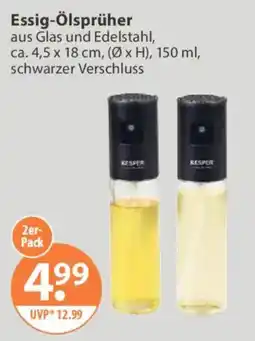 V Markt Essig-Ölsprüher KESPER Angebot