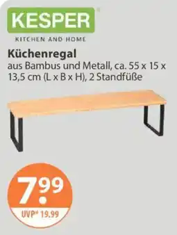 V Markt KESPER Küchenregal Angebot