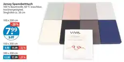 V Markt Jersey Spannbettluch VIVA Angebot