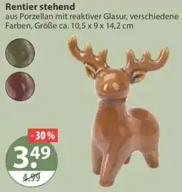 V Markt Rentier stehend Angebot