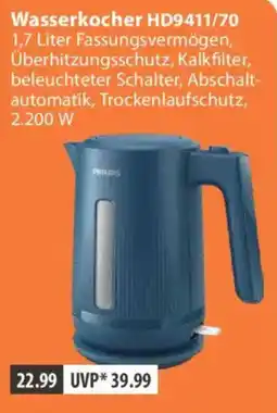V Markt Wasserkocher HD9411/70 Angebot