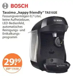V Markt BOSCH Tassimo „happy friendly“ TAS102E Angebot
