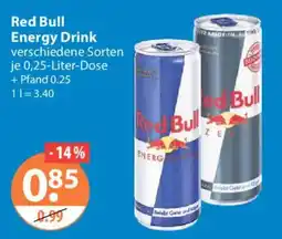 V Markt Red Bull Energy Drink Angebot