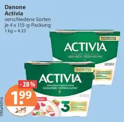 V Markt Danone Activia Angebot