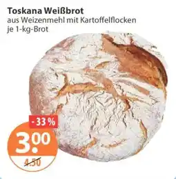 V Markt Toskana Weißbrot Angebot