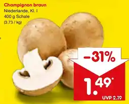 Netto Marken-Discount Champignon braun Angebot