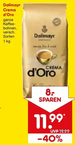 Netto Marken-Discount Dallmayr Crema d'Oro Angebot