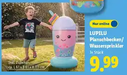 Lidl LUPILU Planschbecken/ Wassersprinkler Angebot