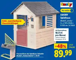 Lidl SMOBY Spielhaus Angebot