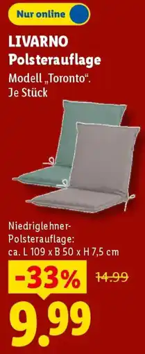 Lidl LIVARNO Polsterauflage Angebot