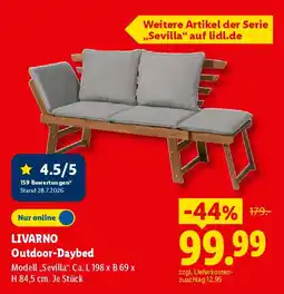 Lidl LIVARNO Outdoor-Daybed Angebot