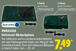 Lidl PARKSIDE Universal-Abdeckplane Angebot