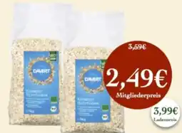 LPG Biomarkt DAVERT Kleinblatt Haferflocken Angebot