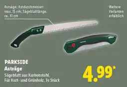 Lidl PARKSIDE Astsäge Angebot