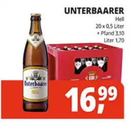 Hörl Getränke Unterbaarer Hell Angebot