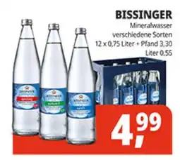 Hörl Getränke BISSINGER Mineralwasser Angebot
