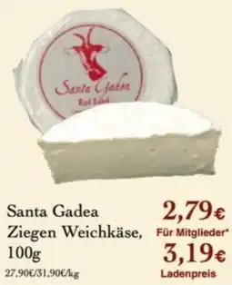LPG Biomarkt Santa Gadea Ziegen Weichkäse Angebot