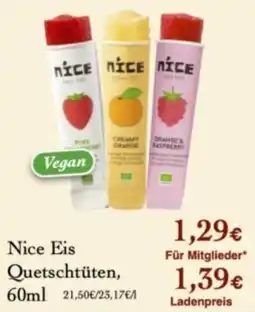 LPG Biomarkt Nice Eis Quetschtüten Angebot
