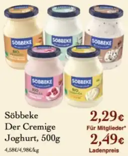 LPG Biomarkt Söbbeke Der Cremige Joghurt Angebot