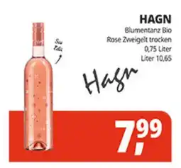 Hörl Getränke HAGN Blumentanz Bio Rose Zweigelt trocken Angebot