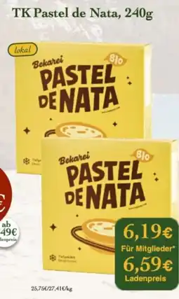 LPG Biomarkt Bekarei Pastel de Nata Angebot