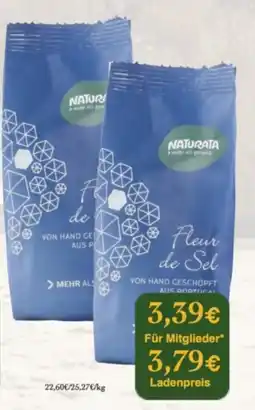 LPG Biomarkt NATURATA Fleur de Sel Angebot