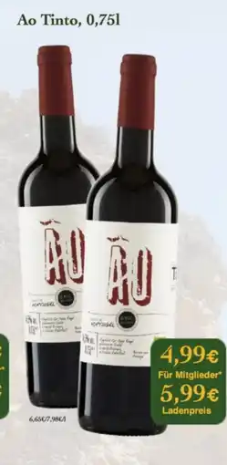 LPG Biomarkt Ao Tinto Angebot